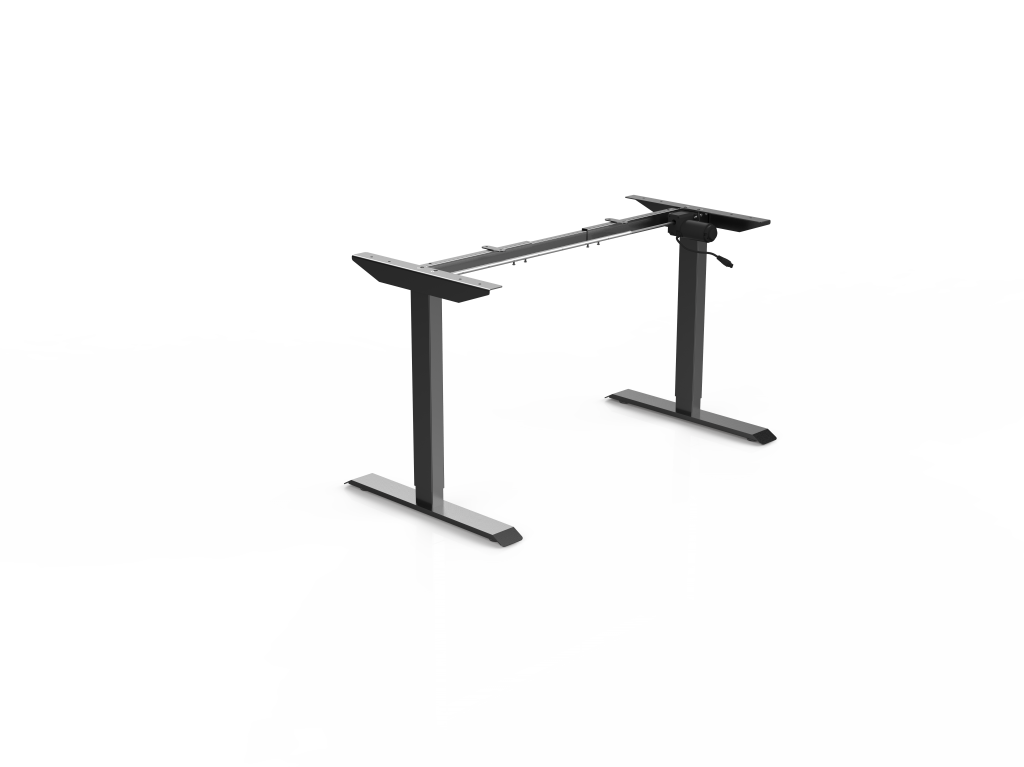 2 segment with single motor electric standing desk