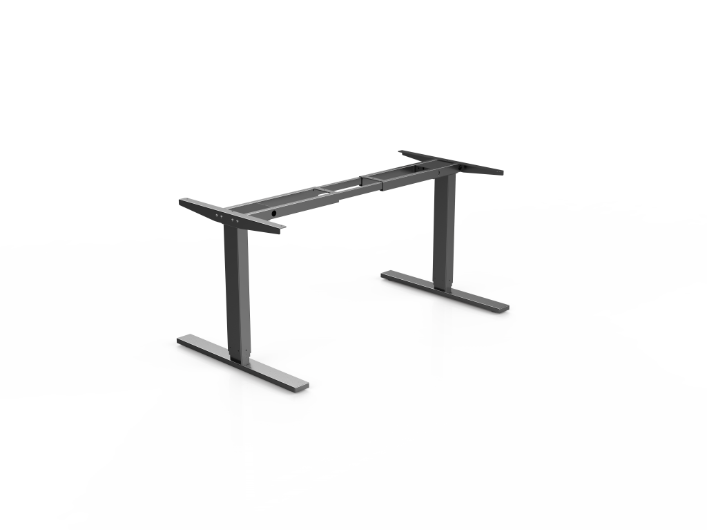 electric standing desk black